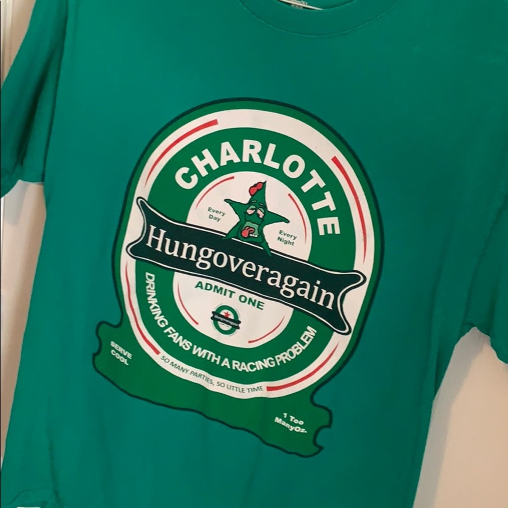 Charlotte Racing Hungoveragain Tee - Picture 2 of 8